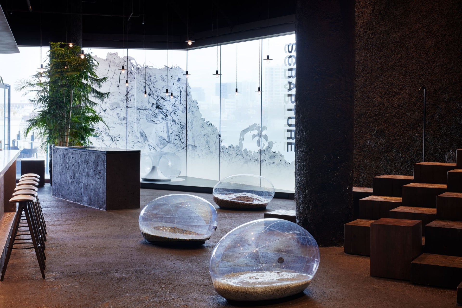 Towards our future - SCRAP MATERIAL UPCYCLE PROJECT - SCRAPTURE -DESIGNART TOKYO 2023-